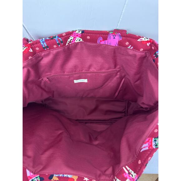 Vera Bradley Holiday Hounds Essential Grand Tote, NWT - Picture 3 of 5